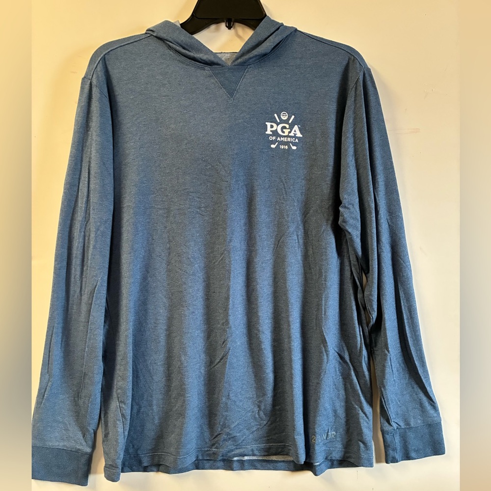 2 Undr PGA long sleeve hooded shirt Men’s M